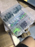 民間藝人硅膠太空豆套裝成品線組釣魚配件組合漂座鉛皮八字環(huán)主線配件 曬單實(shí)拍圖