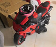 貝趣兒童電動(dòng)摩托車3-6歲7歲到16歲小孩超大機(jī)車10-12歲男女孩玩具車 豪華紅【12V+手?jǐn)Q油門+燈輪+音樂 2-9歲可坐人生日六一兒童節(jié)禮物 曬單實(shí)拍圖