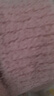 無(wú)印良品（MUJI）女式 棱紋編織 圓領(lǐng)短款針織衫 長(cháng)袖女款 女裝 薄款毛衣 燕麥色 M (160/84A) 曬單實(shí)拍圖