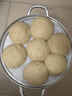 貝凈潔蒸圓形饅頭模具加深加厚凹底手工做包子饃饃工具家用發(fā)面木質(zhì)模具 中號圓饅頭模具 饅頭約100克 曬單實拍圖