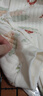 婧麒（JOYNCLEON）新生兒嬰兒衣服夾棉春秋滿月純棉初生寶寶秋裝連體衣早秋a類秋季 蘑菇兔 59cm 曬單實(shí)拍圖
