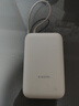 小米（MI）【3C認證】小米充電寶移動電源 10000  自帶線雙向快充口袋版  淺咖色 可上飛機/火車 曬單實拍圖