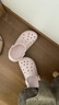 卡駱馳crocs洞洞鞋貝雅男鞋女鞋輕便耐磨一腳蹬拖鞋休閑鞋|10126 裸粉-6PI 37 /38(230mm) 曬單實拍圖