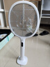 欖菊電蚊拍充電式帶底座家用強(qiáng)力滅蚊燈拍兩用滅蚊器基孔肯雅熱滅蚊拍 曬單實(shí)拍圖