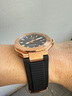 天梭（TISSOT）【官方授權店】競速系列80機械機芯男表瑞士手表摩托車(chē)運動(dòng)送男友 黑金盤(pán)橡膠帶T141.807.37.051.00 曬單實(shí)拍圖