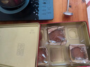 廣州酒家月餅禮盒中華老字號廣式月餅經典鐵盒蓮蓉五仁中秋送禮福利團購 蛋黃果仁紅豆沙月餅禮盒720g 曬單實拍圖