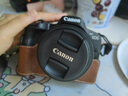 佳能（Canon）R50微單相機 4K數碼照相機旅行家用 入門級攝影機Vlog視頻直播拍攝學生美顏相機套餐送支架補光燈 R50 黑色RF-18-45套機【六期免期】 官方標配 曬單實拍圖