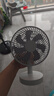 卡西道夫小風(fēng)扇家用電扇桌面風(fēng)扇臺式電風(fēng)扇小型辦公室宿舍廚房風(fēng)寶usb便攜充電式搖頭臺扇充插兩用大風(fēng)力 超大風(fēng)8寸【充插兩用+定時(shí)】標配 曬單實(shí)拍圖