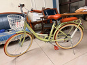 飛鴿（FLYING PIGEON）自行車成人通勤車自行車學(xué)生單車成人自行車通勤自行車女士自行車 高配青青黃|6速|(zhì)輻條輪+禮包 24寸適合150-170cm 曬單實拍圖