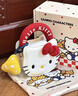 toutou李蘭迪同款hellokitty三麗鷗凱蒂貓kt斜挎包七夕情人節(jié)禮物送女友 曬單實(shí)拍圖