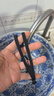 速比濤（Speedo）Edge精工游泳鏡高清防水防霧泳鏡游泳裝備男女通用 黑色/透明 曬單實(shí)拍圖