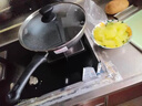愛(ài)仕達（ASD）炒鍋麥飯石色不粘平底輕量炒菜鍋燃氣電磁爐通用30cmCL30S31WG 曬單實(shí)拍圖