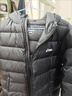 asics亞瑟士童裝25年冬季兒童柔軟舒適三防輕量保暖羽絨服【高充絨量】 藏青色 清潔度1000-鴨絨 175 充絨量117.3g 曬單實拍圖