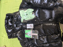 千仞崗【丁禹兮同款】2025秋冬新款鵝絨金鉆羽絨服男女同款外套Y318739Y 魔力黑 M (165) 【推薦120-130斤】 曬單實(shí)拍圖
