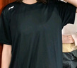 李寧速干短袖女款夏季新款冰絲透氣圓領(lǐng)半袖寬松休閑戶外跑步運動T恤 黑色 M /170 (105-125斤) 曬單實拍圖