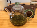 八馬茶業(yè) 茶具 綠彩福祿玻璃茶具套組 1茶壺 4品茗杯 1投茶器 禮盒裝 曬單實(shí)拍圖