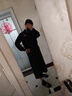 莫央秋季套裝女2025新款爆款高級感歐貨假兩件衛衣半身裙氣質(zhì)兩件套 黑色 M 【建議105-115】 曬單實(shí)拍圖