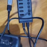 綠聯(lián) USB3.0擴展器分線(xiàn)器一拖七口高速擴展塢 筆記本臺式電腦接硬盤(pán)鍵鼠HUB延長(cháng)線(xiàn)拓展塢配12V2A電源 曬單實(shí)拍圖
