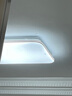 松下吸頂燈客廳大燈全光譜適悅調光LED護眼燈 90W 25㎡內適用 6500lm 盈辰銀色 曬單實(shí)拍圖
