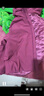 鴨鴨（YAYA）王一博同款羽絨服女士短款2025秋冬新款時(shí)尚保暖男厚外套夾克YX 玫紅 XL 150-170斤 曬單實(shí)拍圖