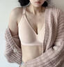 浪莎孕婦哺乳內衣女防下垂聚攏專(zhuān)用產(chǎn)后喂奶懷孕期胖mm大碼文胸薄款 麥膚色 80B 曬單實(shí)拍圖