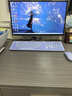 聯(lián)想（lenovo）無線鍵盤鼠標(biāo)套裝 鍵鼠套裝 全尺寸鍵盤 商務(wù)辦公 USB 適用筆記本臺式機一體機 T221 紫色 曬單實拍圖