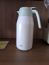 膳魔師（THERMOS） 保溫壺家用大容量辦公熱水瓶暖壺2L男女不銹鋼真空水壺 THS/THX THS-2000清新白綠 2L 曬單實拍圖