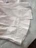 羅蒙（ROMON）【桑蠶絲免燙】長袖襯衫男士白襯衫修身襯衣商務(wù)職業(yè)男裝白色40 曬單實(shí)拍圖