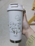 NOVA保溫杯教師節(jié)禮物高檔實(shí)用送老師實(shí)用鈦杯子高級(jí)感禮盒輕奢潮 白色鈴蘭【陶瓷杯】賀卡+限定禮盒 曬單實(shí)拍圖