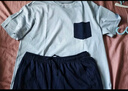 京東京造10A抗菌純棉睡衣男短袖套裝25春夏情侶家居服藍(lán)2XL 曬單實拍圖