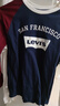 Levi's李維斯兒童裝長(cháng)袖T恤秋季新款男童女童上衣寶寶打底衫 深靛藍 150 /72 【建議身高140-152cm】 曬單實(shí)拍圖