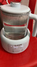 蘇泊爾（SUPOR）恒溫水壺 嬰兒調(diào)奶器 泡奶粉機 玻璃熱燒水壺家用養(yǎng)生壺1.2L BW07 曬單實拍圖