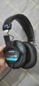 承策 適用索尼SONY MDR-7506 7510耳罩MDR-M1 MDR-V6 CD900ST頭戴式耳機套MSR7耳機罩舒適海綿墊配件 黑色小羊皮耳套一對【真皮款】 曬單實(shí)拍圖