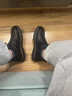 七匹狼男鞋高幫鞋休閑鞋子男頭層牛皮休閑皮鞋百搭休閑運動(dòng)板鞋工裝鞋男 3019（黑色） 41 曬單實(shí)拍圖