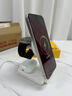W&P適用于蘋果無線充電器三合一磁吸便攜支架快充底座iPhone16/15ProMax手機耳機apple i watch手表wp 曬單實拍圖