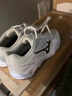 美津濃（MIZUNO）CYCLONE SPEED CN排球鞋綜合室內(nèi)外訓(xùn)練鞋男女款羽毛球鞋乒乓球鞋 白金 【顏值與實(shí)力并存】 現(xiàn)貨 39 =250mm 曬單實(shí)拍圖