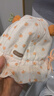 貝娜茜嬰兒帽子春秋季薄款寶寶女洋氣遮陽(yáng)帽防曬帽嬰幼兒夏季盆帽漁夫帽 柿柿如意-橘色 3個(gè)月-2歲（40-49CM）帽檐4.3CM 曬單實(shí)拍圖