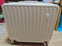 袋鼠小型行李箱可登機箱男女生拉桿箱兒童學(xué)生旅行箱密碼箱次日達皮箱 米粉-三層加厚【1-3天中短途首選】 18英寸  出差旅行小尺寸大容量可上飛機免托運 曬單實(shí)拍圖