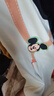 迪士尼寶寶（Disney Baby）秋季新款童裝男女兒童米奇卡通透氣百搭純棉親膚7A級(jí)抗菌長(zhǎng)袖T恤 ZD3ES015黃紅 140 曬單實(shí)拍圖