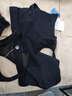 駱駝（CAMEL）運動內(nèi)衣女跑步瑜伽健身外穿背心文胸 J0S1QL9905 黑色 XL 曬單實拍圖