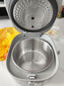 美的（Midea）電飯煲 0涂層電飯鍋4升 316L不銹鋼內(nèi)膽3-4人家用多功能無涂層微壓智能預(yù)約MB-RE476S 曬單實(shí)拍圖