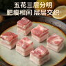 郯潤食品 黑豬去皮五花肉條4斤/袋 冷凍去皮五花肉生鮮紅燒醬鹵食材 曬單實拍圖