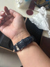 天梭表帶1853力洛克原裝款皮帶真皮手表帶T006/T41男女T063俊雅19 TS藍色+銀色蝴蝶扣 19毫米【表帶接口寬度】 曬單實拍圖