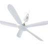艾美特（AIRMATE）吊扇電風(fēng)扇家用客廳1.4米56吋樓頂扇大風(fēng)力吸頂電風(fēng)扇工業(yè)工廠宿舍銅芯電機(jī)風(fēng)扇 帶調(diào)速器 FZ5613 曬單實(shí)拍圖
