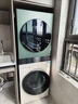 LG洗烘塔 13Kg滾筒洗衣機(jī)全自動(dòng) 10Kg熱泵式烘干機(jī)雙變頻洗烘套裝一體機(jī) 蒸汽除菌速凈噴淋直驅(qū)變頻 【智聯(lián)交互控制綠+白】FN231QH 曬單實(shí)拍圖