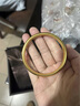 老廟古法金包銀泥鰍背手鐲傳承素圈蓮花內心經(jīng)實(shí)心鐲子手環(huán)手鏈女禮物 泥鰍背磨砂素圈7mm 56號 曬單實(shí)拍圖