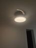 惠普普瑞護(hù)眼LED隱形扇葉餐廳遙控調(diào)光一體吊扇風(fēng)扇燈中山燈具包安裝 曬單實(shí)拍圖