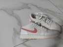 耐克（NIKE）Jordan官方喬丹AJ1板鞋女子運動(dòng)鞋草莓奶昔配色夏新款 IB8156 133山峰白/神秘焰火色/柔粉/帆白 38.5 曬單實(shí)拍圖