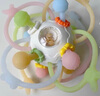 澳貝（auby）曼哈頓手抓球嬰幼兒童玩具0-6個(gè)月可啃咬磨牙膠棒1歲寶寶抓握搖鈴 曬單實(shí)拍圖