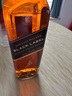 尊尼獲加Johnnie Walker 黑方12年蘇格蘭威士忌 1000mL 1瓶 無盒 曬單實(shí)拍圖